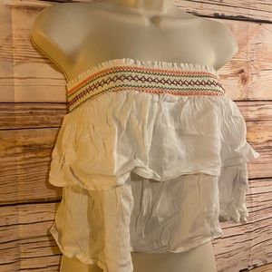 Aerie Ruffle Tube Top